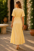 Butter Glow Wrap Maxi Dress