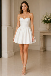 Celeste Corset Flare Mini Dress
