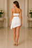 Celestia Cutout Wrap Mini Dress