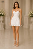Celestique Lace Corset Mini Dress