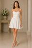 Evelisse Sweetheart Flare Mini Dress