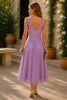 Lavender Grace Lace Midi Dress