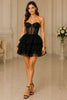 Noir Enchante Corset Tulle Mini Dress