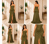Olivelle Whisper Ruched Corset Gown