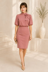 Rose Grace Midi Dress