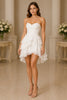 Ruffle Layered Mini Dress