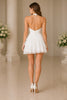 Valerisse Halter Tiered Mini Dress