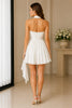 Aurora Halter Flare Mini Dress
