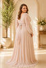 Blush Grace Plus Size Maternity Gown