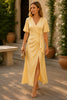 Butter Glow Wrap Maxi Dress