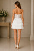 Celestine Corset Tiered Mini Dress