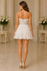Floreline Applique Corset Mini Dress