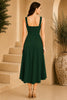 Green Fit & Flare Midi Dress