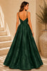 Green Floral Ball Gown