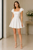Isabella Puff Sleeve Mini Dress
