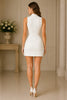 Monroe High-Neck Mini Dress