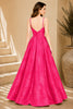Pink Floral Ball Gown