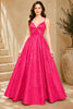 Pink Floral Ball Gown