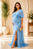 Sky Blue Grace Maternity Gown