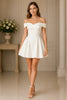 Vivienne Off-Shoulder Flare Mini Dress