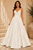 White Floral Ball Gown