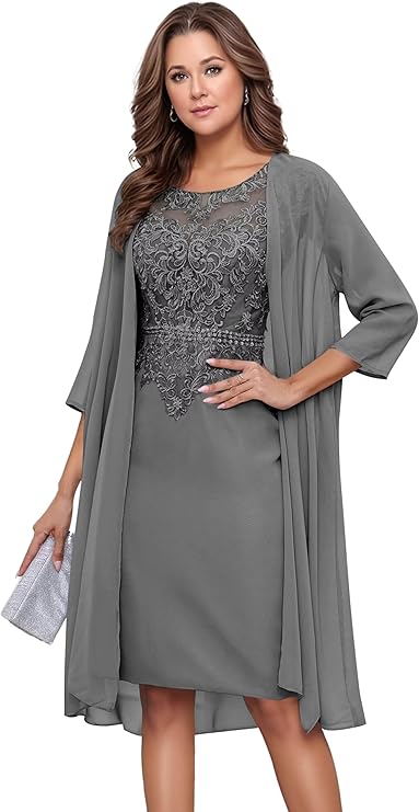 Sleeve Lace Applique Chiffon Mermaid Formal Evening Dresses